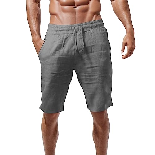 Leinenhosen Herren Lang Leicht Sommerhose Loose Fit Standhosen Männer Einfarbig Freizeithose 2024 Sommer Bequeme Hose für Urlaub Strand Alltag Leinenhosen Herren Lang Leicht Sommerhose Loose Fit Standhosen Männer Einfarbig Freizeithose 2024 Sommer Bequeme Hose für Urlaub Strand Alltag von Generic