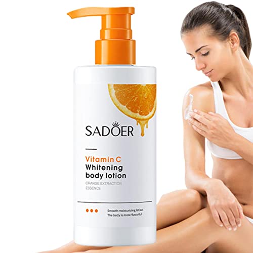 Lotion für Frauen,Vitamin-C-Körpercreme - Body Hand Moisturizer mit Orangenextraktionsessenz spendet Feuchtigkeit für trockene Haut, Hautpflegeprodukt von Generic