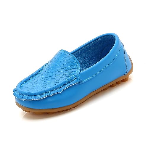 Mädchen Hohe Sneaker 29 Kinder, und Mädchen, zum Hineinschlüpfen, Kleid, Flache Schuhe, Bootsschuhe, Freizeitschuhe Hallenturnschuhe Mädchen 41 (Sky Blue, 33 Big Kids) von Generic