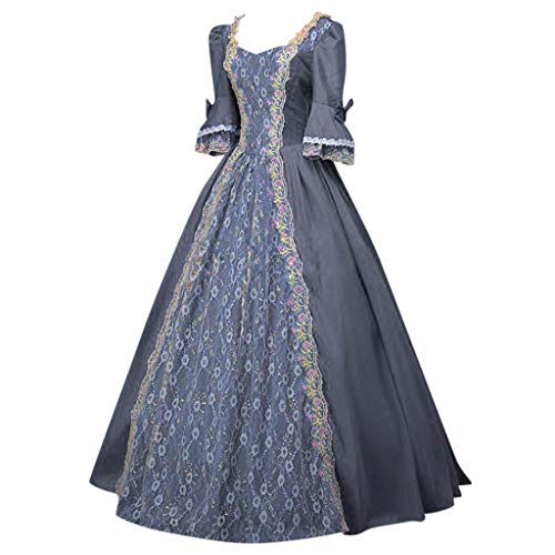 Mittelalter Kleid Damen Renaissance Mittelalter Viktorianischen Königin Kleider Retro Corsagenkleid Prinzessin Trompetenärmel Gotisch Maxikleid Elegant Gothic Mittelalterliches Kleid Mittelalter Kleid Damen Renaissance Mittelalter Viktorianischen Königin Kleider Retro Corsagenkleid Prinzessin Trompetenärmel Gotisch Maxikleid Elegant Gothic Mittelalterliches Kleid von Generic