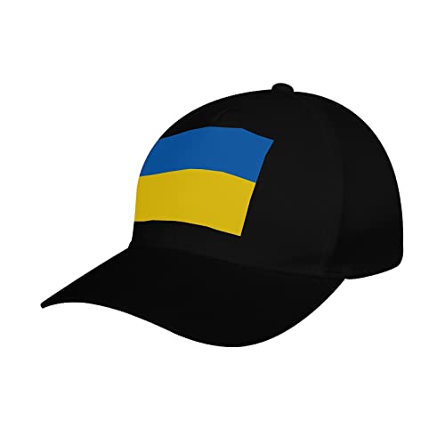 Mützen Herren Cap Unisex Ukraine Baseballmütze Ukraine Hut für Männer Frauen Ukraine Flagge verstellbare Hutgröße Strapback Klassische Geschenke Trucker Caps lässiger Sun Peak Hut Cap Kurzer Schirm von Generic