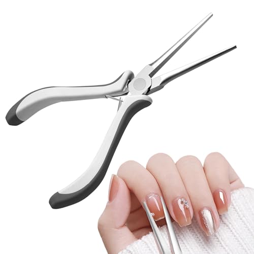 Nagelzange für Nagelverlängerungen, rostfrei, scharf | Acryl UV Gel Tipps Skulptur Nail Shaping Clip | Pinzette für detaillierte Nagelzange für Nagelverlängerungen, rostfrei, scharf | Acryl UV Gel Tipps Skulptur Nail Shaping Clip | Pinzette für detaillierte von Generic
