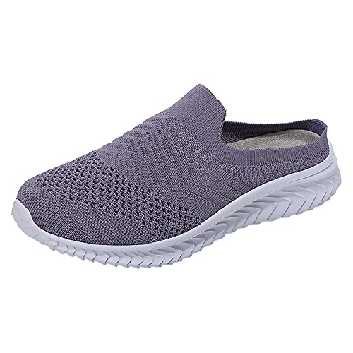 Orthopädische Schuhe Damen - Breite Barfuss Schuhe Damen Slip on Sneakers Damen Laufschuhe Schnürer Komfortschuhe für Frauen Studenten Wanderschuhe Orthopedic Diabetic Walking Shoes von Generic