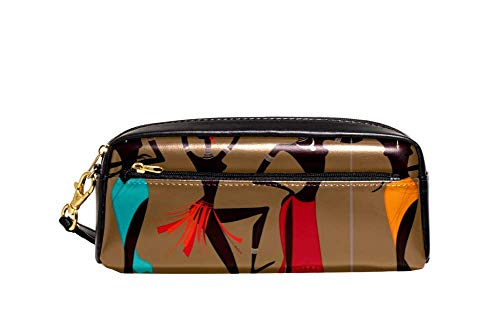 Pencil Case Tanzende Afrikanische Frauen Mit Ethnischen Stammes Stiftetasche Mit Reißverschluss Make-Up Tasche Tragbar Bleistifttasche Für Studenten Jungen Damen Pencil Case Tanzende Afrikanische Frauen Mit Ethnischen Stammes Stiftetasche Mit Reißverschluss Make-Up Tasche Tragbar Bleistifttasche Für Studenten Jungen Damen von Generic