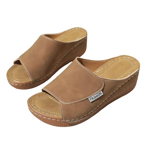 Prime-Angebote Orthopädische Hausschuhe Damen Sommer Ergonomische rutschfeste Orthopädische Sandaletten Slingback Sandaletten Sommerschuhe Prime-Angebote Orthopädische Hausschuhe Damen Sommer Ergonomische rutschfeste Orthopädische Sandaletten Slingback Sandaletten Sommerschuhe von Generic