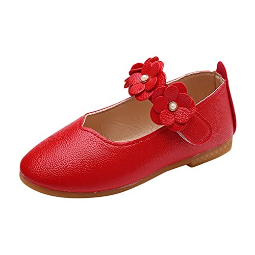 Prinzessin Schuhe MäDchen Kleid Schuhe Einzelne Schuhe Blumen Loafers Pumps Schuhe Tanzschuhe Kinder Mary Jane Halbschuhe Geburtstag Festliche Pumps Schuhe Party Schuhe Halbschuhe von Generic