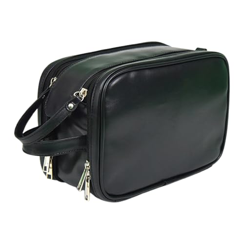 Rasierset-Tasche, Herren-Kulturbeutel - Tragbare Rasiertaschen-Reiseetuis | Reise-Kulturbeutel, Kulturbeutel-Organizer, große Kapazität, Herren-Kosmetiktasche für Geschäftsurlaub Rasierset-Tasche, Herren-Kulturbeutel - Tragbare Rasiertaschen-Reiseetuis | Reise-Kulturbeutel, Kulturbeutel-Organizer, große Kapazität, Herren-Kosmetiktasche für Geschäftsurlaub von Generic