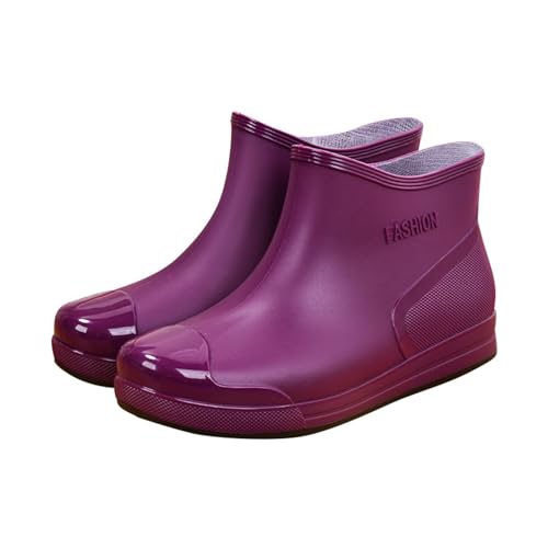 Regenschuhe Damen Herren Lässig Outdoor Regenschuhe Outdoor Robust Gummistiefel Wasserdichte Breite Füße Regenschuhe für Gartenarbeit Landwirtschaft Angeln Spaziergang mit dem Hund Regenschuhe Damen Herren Lässig Outdoor Regenschuhe Outdoor Robust Gummistiefel Wasserdichte Breite Füße Regenschuhe für Gartenarbeit Landwirtschaft Angeln Spaziergang mit dem Hund von Generic