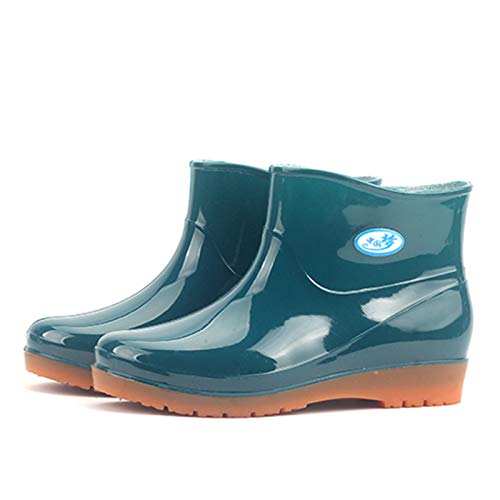 Regenschuhe Damen Herren rutschfeste Outdoor Rain Boots Einfarbig Lässig Gummistiefel Wasserdichte Breite Füße Regenschuhe für Regen, Schlamm und alle Jahreszeiten, praktisch, kurze Gartenschuhe Regenschuhe Damen Herren rutschfeste Outdoor Rain Boots Einfarbig Lässig Gummistiefel Wasserdichte Breite Füße Regenschuhe für Regen, Schlamm und alle Jahreszeiten, praktisch, kurze Gartenschuhe von Generic
