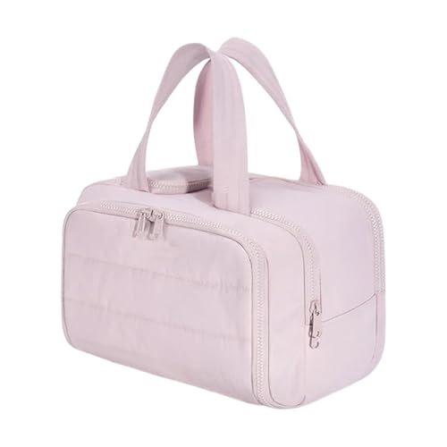 Reise-Kulturbeutel, groß, weit geöffnet, leichte Reisetasche mit großer breiter Öffnung, Damenhandtaschen, Geldbörsen, Kosmetik-Aufbewahrungstasche für Damen, für Reise-Toilettenartikel, Shampoo, rose Reise-Kulturbeutel, groß, weit geöffnet, leichte Reisetasche mit großer breiter Öffnung, Damenhandtaschen, Geldbörsen, Kosmetik-Aufbewahrungstasche für Damen, für Reise-Toilettenartikel, Shampoo, rose von Generic