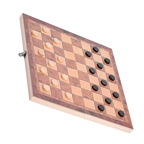Reise-Schachspiel aus Holz, Faltbar, Magnetisches Schachbrett-Set, 3-in-1, Tragbar, Magnetisch, Reise-Schachspiel, Holzschachbrett, Faltbares Brett, Schachspiel für Partys, Reise-Schachspiel aus Holz, Faltbar, Magnetisches Schachbrett-Set, 3-in-1, Tragbar, Magnetisch, Reise-Schachspiel, Holzschachbrett, Faltbares Brett, Schachspiel für Partys, von Generic
