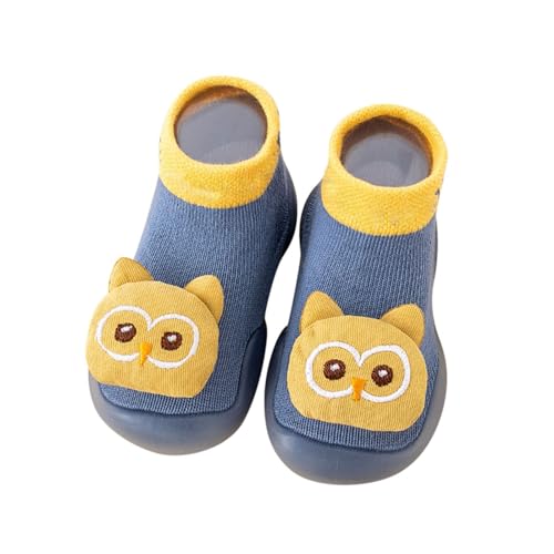 Säuglingssegeltuchschuhe Babyschuhe Neugeborene Babyschuhe Rutschfeste -Turnschuhe für Neugeborene Sneaker Herren Turnschuhe (Blue, 24 Toddler) von Generic