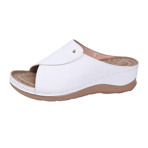 Sandalen Damen - Ergonomische Rutschfeste Orthopädische Sandaletten zur Schmerzlinderung Pantoletten Platform Bequem Keilsandalen Sommer Hausschuhe Sommerschuhe Sandalen Damen - Ergonomische Rutschfeste Orthopädische Sandaletten zur Schmerzlinderung Pantoletten Platform Bequem Keilsandalen Sommer Hausschuhe Sommerschuhe von Generic