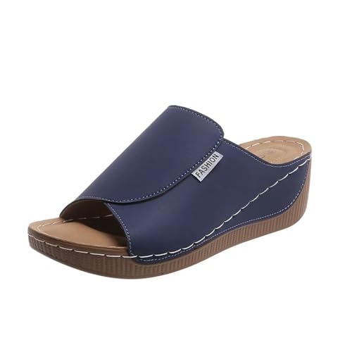 Schlappen Damen Slingback Orthopädische Slide Rutschfest Frauen Latschen Schuhe Weiche Blockabsatz Barfuss Leder Comfort für Herren Schlappen Damen Slingback Orthopädische Slide Rutschfest Frauen Latschen Schuhe Weiche Blockabsatz Barfuss Leder Comfort für Herren von Generic