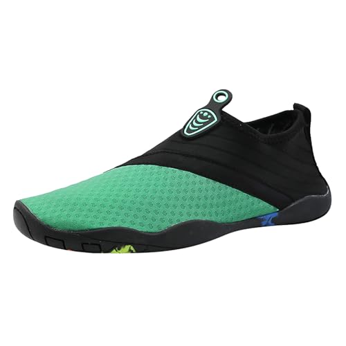 Schuhe Damen Schwarz Boots Frauen Strand Schnorcheln Tauchen Paar Beteiligt An Schwimmen Rot Nachrüstung Streams Weiche Unterseite Haut Schuhe Fahrrad Schuhe Damen 38 (Mint Green, 42) von Generic