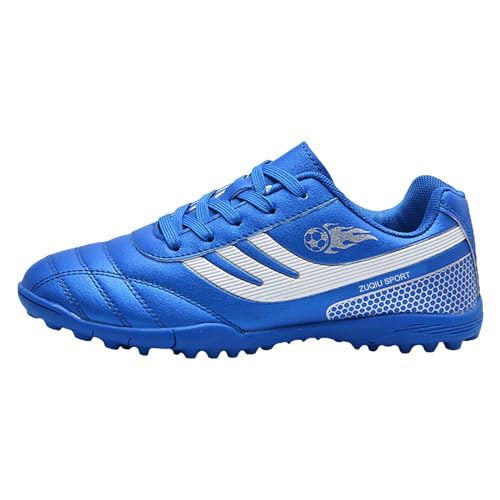 Schuhe Kinder Sneaker Low-Top-Fußballschuhe für Junior-Studenten, Trainings-Sneaker für und Mädchen Kinder Schuhe Weich (Blue, 41) von Generic