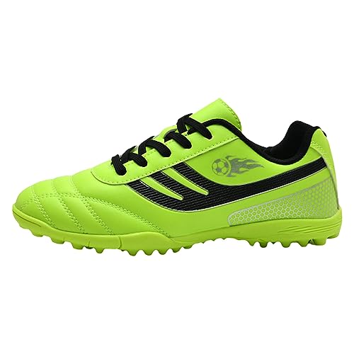 Schuhe Kinder Sneaker Low-Top-Fußballschuhe für Junior-Studenten, Trainings-Sneaker für und Mädchen Kinder Schuhe Weich (Green, 34) von Generic