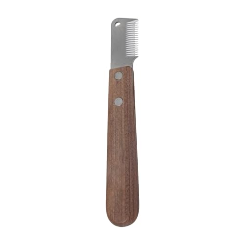 Schwimmender Haarkamm für Hunde, professionelle Messer zum Ausziehen von Hunden - Haarentfernungsbürste für Haustiere mit Holzgriff,Bürste zur Entfernung von Haustieren, p Schwimmender Haarkamm für Hunde, professionelle Messer zum Ausziehen von Hunden - Haarentfernungsbürste für Haustiere mit Holzgriff,Bürste zur Entfernung von Haustieren, p von Generic