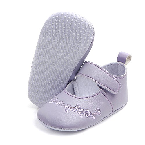 Sneaker Baby Rot Sneaker Baby Sneaker Mode rutschfeste Baby Schuhe Sneaker Damen (Purple, 11) von Generic
