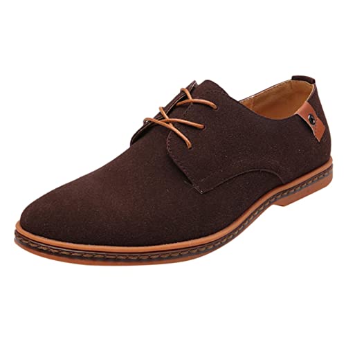 Sneaker Herren Elegante und Qualitativ Hochwertige Freizeitschuhe Business-Lederschuhe Schnürschuhe Oxfords Flache Halbschuhe Herren Schlupfschuhe Reiseschuhe StraÃŸenlaufschuhe Joggingschuhe von Generic