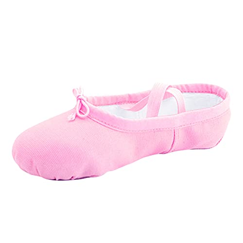 TDEOK Halbschuhe Mädchen 33 Warm Dance Ballett Performance Indoor Schuhe Yoga Tanzschuhe Turnschuh 35 (PK2, 29.5 Little Child) von Generic