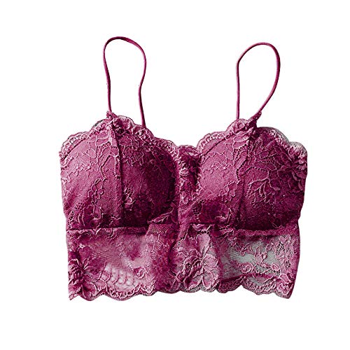 Trägerlos Gepolster BH Bralette Spitze Gepolstert für Damen Damen Push-Up BH Gepolstert Damen Bustier Große Größen Klassische Bequem Stretch Bra Running Bra für Fitness Yoga Trägerlos Gepolster BH Bralette Spitze Gepolstert für Damen Damen Push-Up BH Gepolstert Damen Bustier Große Größen Klassische Bequem Stretch Bra Running Bra für Fitness Yoga von Generic