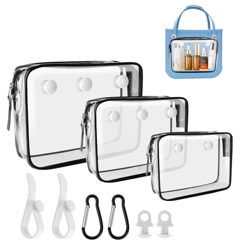 Transparente Einsätze, kompatibel mit Bogg Bag, Haken und Schlüsselanhängerhalter für Strandtaschen, organisieren Sie Wertsachen und Zubehör für Bogg Bags, 6 Stück Transparente Einsätze, kompatibel mit Bogg Bag, Haken und Schlüsselanhängerhalter für Strandtaschen, organisieren Sie Wertsachen und Zubehör für Bogg Bags, 6 Stück von Generic