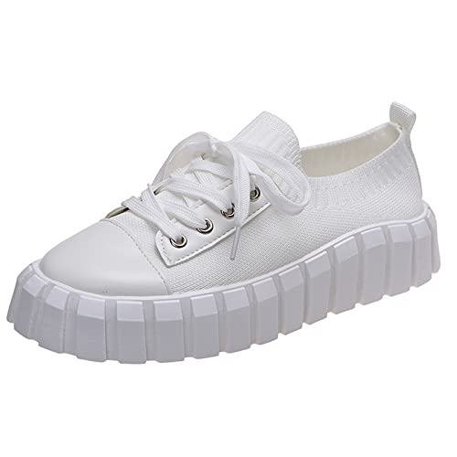 Turnschuhe Damen Elegante Weiche Schuhe Fußballschuhe Sneaker Leichtgewichts Komfortabel Frauen Walkingschuhe Halbschuhe Casual Große Größe Für Sport Trekking Workout von Generic