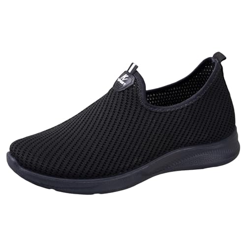 Turnschuhe Herren Sneakers Casual Trekkingschuhe Herren Sommer Barfuss Traillaufschuhe rutschfest Slip On Sneakers Atmungsaktiv Joggingschuhe Mode Air Leichte Laufschuhe Tennisschuhe Sneaker Shoes von Generic