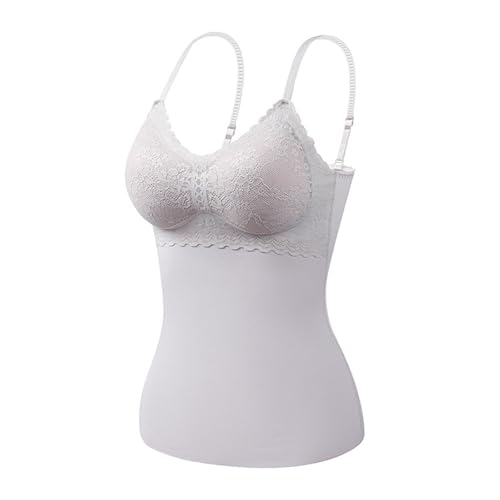 Unterhemden & Bh-Hemden Für Damen Festliche Thermooberteile Sexy Hemdchen Elegante Shapewear Frühling Shirt Trägertop Bh-Hemdchen Ohne Bügel Bh Unterhemden Damen Angebot Des Tages(2-Light Gray,Large) Unterhemden & Bh-Hemden Für Damen Festliche Thermooberteile Sexy Hemdchen Elegante Shapewear Frühling Shirt Trägertop Bh-Hemdchen Ohne Bügel Bh Unterhemden Damen Angebot Des Tages(2-Light Gray,Large) von Generic