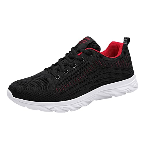 Urban Schuhe Herren Casual Trekkingschuhe Herren Ultra Bequeme Schuhe Atmungsaktiv Trainingsschuhe Fitnessschuhe rutschfest Sohle Mode Air Leichte Laufschuhe Casual Verschleißfest Outdoorschuhe von Generic