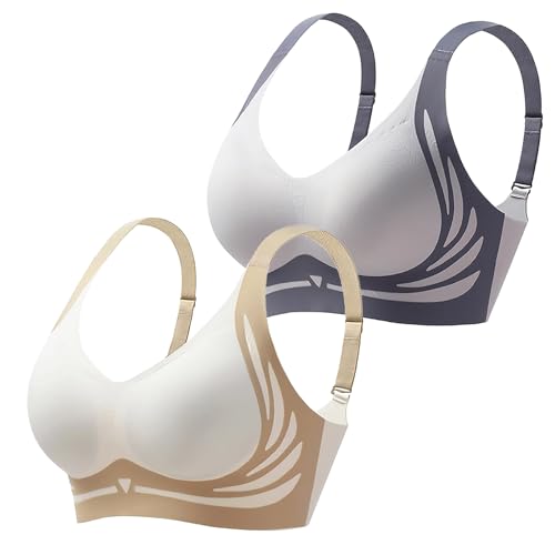 Womens Strech Ohne Buegel Push up Yoga Sports BH Bra Top Set Fuer Fitnesstraining Polsterung 2er Pack Damen BH Ohne Bügel Womens Strech Ohne Buegel Push up Yoga Sports BH Bra Top Set Fuer Fitnesstraining Polsterung 2er Pack Damen BH Ohne Bügel von Generic