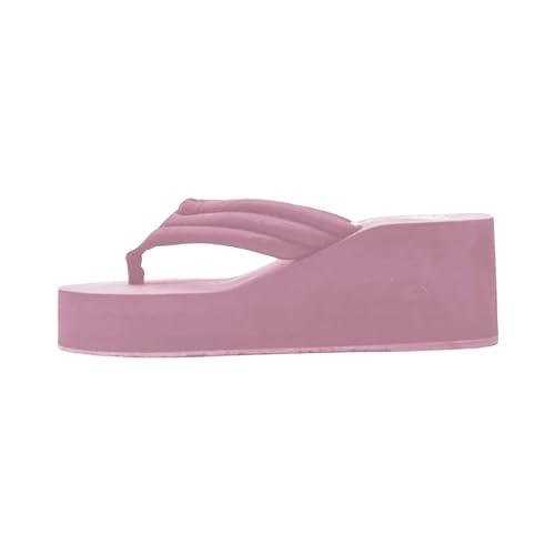 Zehentrenner Sandalen Damen Plateau High Heels Damen Keilabsatz Zehensandalen Sommer Strandschuhe Leichte Plateauschuhe Badeschlappen Platform Bequem Sommerschuhe Hausschuhe Frauen Zehentrenner Sandalen Damen Plateau High Heels Damen Keilabsatz Zehensandalen Sommer Strandschuhe Leichte Plateauschuhe Badeschlappen Platform Bequem Sommerschuhe Hausschuhe Frauen von Generic