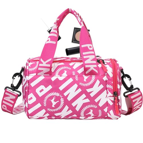 fitness tasche damen rosa - trainingstasche für reisen, leichte sporttasche schultertasche, damen wasserdicht | multifunktionale reisetasche, sporttasche damen für dich, Hot Pink, fitness tasche damen rosa - trainingstasche für reisen, leichte sporttasche schultertasche, damen wasserdicht | multifunktionale reisetasche, sporttasche damen für dich, Hot Pink, von Generic