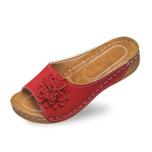 original Damen Slides Sommer Slingback orthopädische Slide Rattan-Gras-Hausschuhe Eva rutschfeste Pantoletten leicht atmungsaktiv Sandale Slippers Strand Reisen Trekking original Damen Slides Sommer Slingback orthopädische Slide Rattan-Gras-Hausschuhe Eva rutschfeste Pantoletten leicht atmungsaktiv Sandale Slippers Strand Reisen Trekking von Generic
