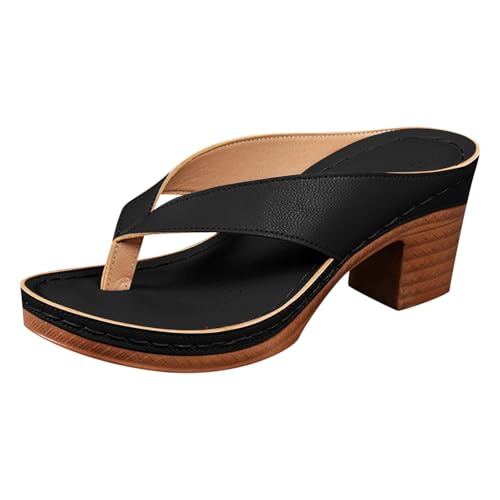 Damen-Sandalen für den Sommer, bequeme Absätze, Knöchelriemen, Chunky, mit Absatz, Sommerschuhe, hohe Absätze, Schnürung, Fisch, offener Zehenbereich, bequem, mit Knöchelriemen, 3. Schwarz, 40 EU Damen-Sandalen für den Sommer, bequeme Absätze, Knöchelriemen, Chunky, mit Absatz, Sommerschuhe, hohe Absätze, Schnürung, Fisch, offener Zehenbereich, bequem, mit Knöchelriemen, 3. Schwarz, 40 EU von Générique