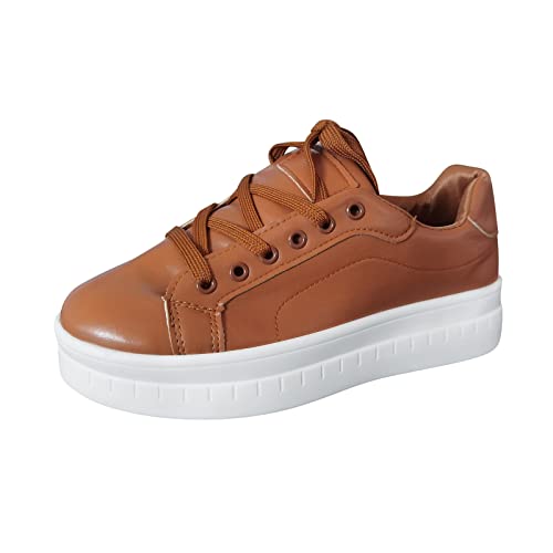 Damenschuhe, Plattform, Leder, wasserdicht, Sneaker, Sportschuhe für Damen, Mode, Mokassin, Sommer, leicht, flache Sneaker, bequem, Sneaker, Laufen, Walking, Sneaker, 01 gelb., 42 EU Damenschuhe, Plattform, Leder, wasserdicht, Sneaker, Sportschuhe für Damen, Mode, Mokassin, Sommer, leicht, flache Sneaker, bequem, Sneaker, Laufen, Walking, Sneaker, 01 gelb., 42 EU von Générique