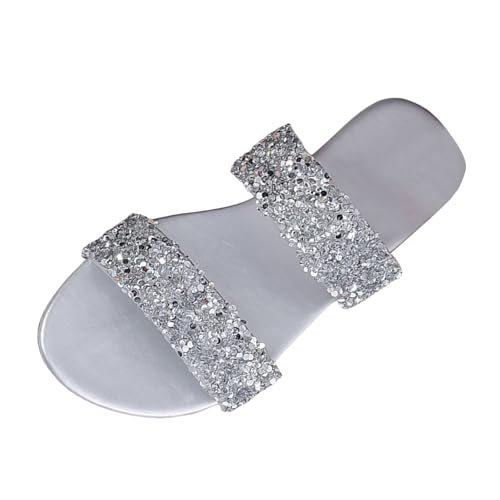 Générique Damen-Sandalen, Walking-Sandalen, bequem, Strandschuhe, Keilabsatz, klassisch, Hausschuhe, Sommer, Strandschuhe, lässig, Spartaner, Sommer, Silber B, 39 EU Générique Damen-Sandalen, Walking-Sandalen, bequem, Strandschuhe, Keilabsatz, klassisch, Hausschuhe, Sommer, Strandschuhe, lässig, Spartaner, Sommer, Silber B, 39 EU von Générique