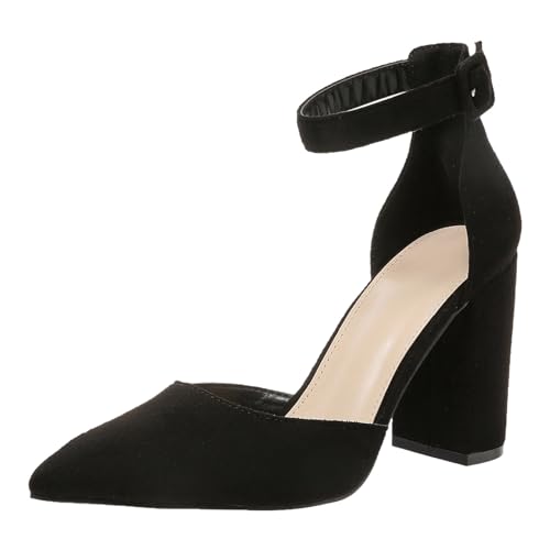 Générique Damen-Sandalen mit Absatz, Sandalen, für den Sommer, bequeme Sandalen, Fische, Mund, Chunky, mit Absatz, mit Knöchelriemen, Sommerschuhe, 2 x Schwarz, 39 EU Générique Damen-Sandalen mit Absatz, Sandalen, für den Sommer, bequeme Sandalen, Fische, Mund, Chunky, mit Absatz, mit Knöchelriemen, Sommerschuhe, 2 x Schwarz, 39 EU von Générique