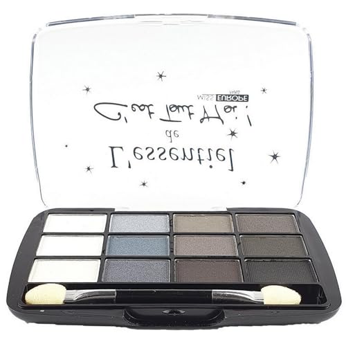 Générique Lidschatten-Palette 12 Farben Grau von Générique