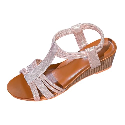 Générique Sandalen für Damen, Sandalen, Damen, Bohème, Sandalen, Damen, Sommer, Damen, Keilabsatz, Strand und Pool, Schuhe, Sandalen, Leder, A Rosa., 37 EU Générique Sandalen für Damen, Sandalen, Damen, Bohème, Sandalen, Damen, Sommer, Damen, Keilabsatz, Strand und Pool, Schuhe, Sandalen, Leder, A Rosa., 37 EU von Générique