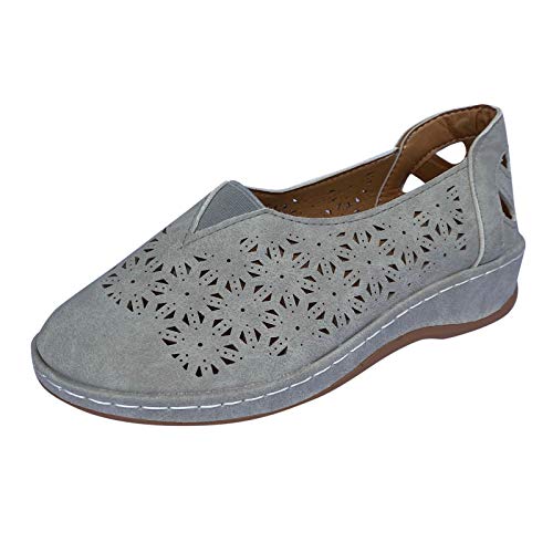 Générique Sandalen für Damen, Sommer, Sandalen, Freizeitschuhe, Walking, Hallux Valgus, Strandschuhe, B Grey, 37 EU Générique Sandalen für Damen, Sommer, Sandalen, Freizeitschuhe, Walking, Hallux Valgus, Strandschuhe, B Grey, 37 EU von Générique