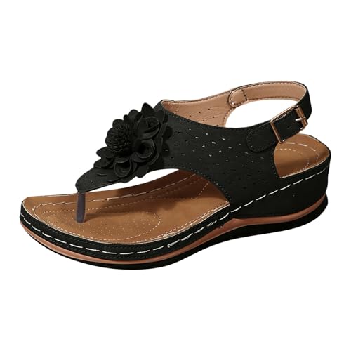 Générique Sandalen für Damen, spartanisch, Sommer, Sandalen, Strand und Pool, bequeme Schuhe, Flip-Flops, Strandschuhe, Damen, Sommer, bequem, Keilabsatz, 1 x Schwarz, 36 EU Générique Sandalen für Damen, spartanisch, Sommer, Sandalen, Strand und Pool, bequeme Schuhe, Flip-Flops, Strandschuhe, Damen, Sommer, bequem, Keilabsatz, 1 x Schwarz, 36 EU von Générique