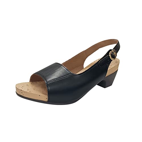 Générique Sandalen mit Absatz für Damen, Sandalen, Sommer, bequem, Knöchelriemen, Sommer, mit Knöchelriemen, bequem, Fisch, Mund, hohe Absätze, Schnürschuhe, Sommerschuhe, C le Noir, 39 EU Générique Sandalen mit Absatz für Damen, Sandalen, Sommer, bequem, Knöchelriemen, Sommer, mit Knöchelriemen, bequem, Fisch, Mund, hohe Absätze, Schnürschuhe, Sommerschuhe, C le Noir, 39 EU von Générique