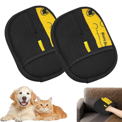 Handschuhe zum Entfernen von Tierhaaren, Handschuhe zur Fellpflege für Katzen, zur Entfernung von Haaren – wiederverwendbar, zum Entfernen von Hunde- und Kätzchenhaaren auf Laken und Kleidung Handschuhe zum Entfernen von Tierhaaren, Handschuhe zur Fellpflege für Katzen, zur Entfernung von Haaren – wiederverwendbar, zum Entfernen von Hunde- und Kätzchenhaaren auf Laken und Kleidung von Générique