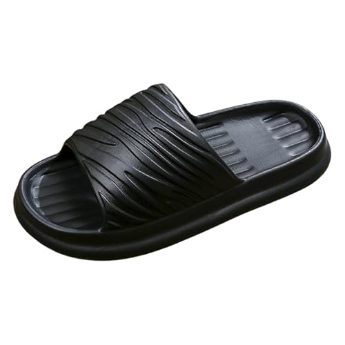 Hausschuhe, Kissen, für Damen, Herren, Hausschuhe, Hausschuhe, weich, rutschfest, für den Innen- und Außenbereich, Pumps, Absatz, Schwarz, 40 EU Hausschuhe, Kissen, für Damen, Herren, Hausschuhe, Hausschuhe, weich, rutschfest, für den Innen- und Außenbereich, Pumps, Absatz, Schwarz, 40 EU von Générique