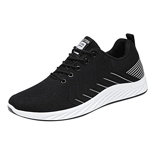 Herren-Sportschuhe, Running-Sneaker, Schwarz, Sneaker, Weiß, Sneaker, modisch, Laufschuhe, Arbeit, leicht, Sneaker, Schuhe ohne Schnürsenkel, 1 x Schwarz, 41 EU Herren-Sportschuhe, Running-Sneaker, Schwarz, Sneaker, Weiß, Sneaker, modisch, Laufschuhe, Arbeit, leicht, Sneaker, Schuhe ohne Schnürsenkel, 1 x Schwarz, 41 EU von Générique