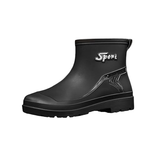 Herrenstiefel, Schwarz, Absatz, Freizeitschuhe für Herren, kurze Stiefel, Outdoorschuhe, Herrenschuhe, bequem, schick, 3 cm Absatz, Schwarz, 39 EU Herrenstiefel, Schwarz, Absatz, Freizeitschuhe für Herren, kurze Stiefel, Outdoorschuhe, Herrenschuhe, bequem, schick, 3 cm Absatz, Schwarz, 39 EU von Générique