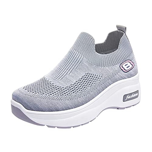 Laufschuhe, Damen, orthopädisch, Laufschuhe, Damen, orthopädisch, Sport, Freizeit, Arbeit, leicht, bequem, Sneaker, 4 Grey, 41 EU Laufschuhe, Damen, orthopädisch, Laufschuhe, Damen, orthopädisch, Sport, Freizeit, Arbeit, leicht, bequem, Sneaker, 4 Grey, 41 EU von Générique