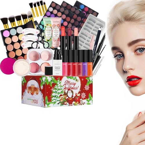 Multi in 1 Women's Makeup Set, Girls Makeup Set, Christmas Beginners Complete Cosmetic Waterproof - Eyeshadow Palette for Learning Everyday Makeup, Photography and Traveling Multi in 1 Women's Makeup Set, Girls Makeup Set, Christmas Beginners Complete Cosmetic Waterproof - Eyeshadow Palette for Learning Everyday Makeup, Photography and Traveling von Générique